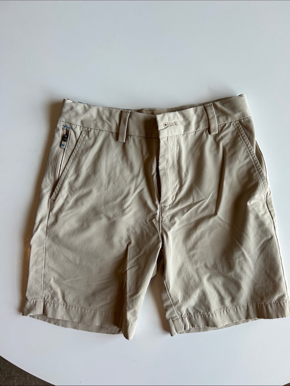 Vineyard Vines Beige Kids' Stretch Shorts